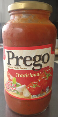 Prego sauces tomato