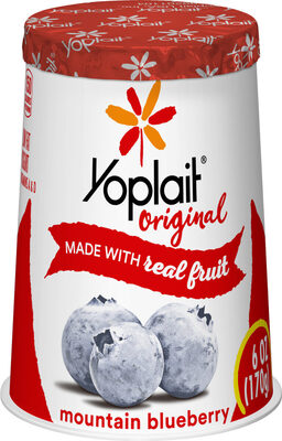 Yoplait Original Mountain Blueberry Low Fat Yogurt