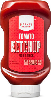 Rich & thick tomato ketchup, rich & thick