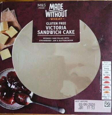 Gluten free Victoria sandwich cake