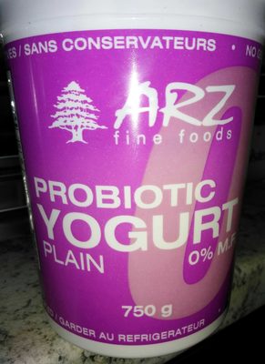 Probiotic Yogurt Plain 0%