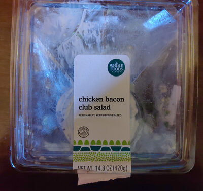 Chicken bacon club salad