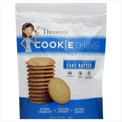 Vanilla bean cookie thins