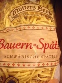Pâtes Spatzle
