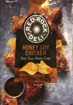 Honey soy chicken chips