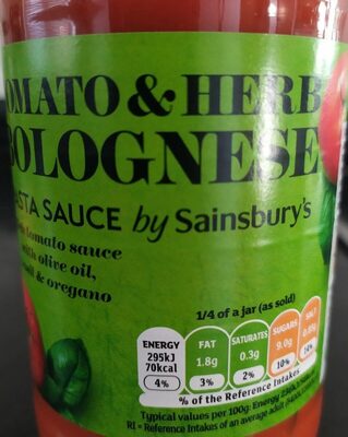 Tomato & herb bolognese