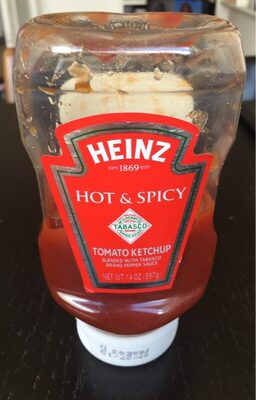 Hot & spicy tomato ketchup, hot & spicy