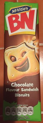 McVitie's BN Chocolate Flavour Sandwich Biscuits