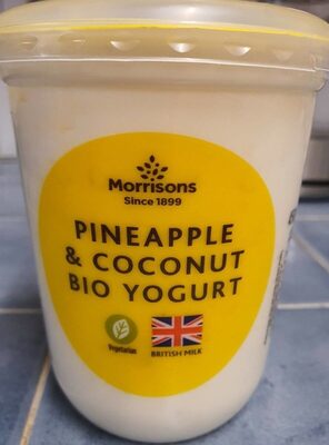 pineapple & coconut bio yogurt