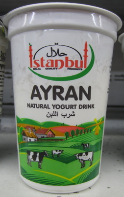 Natural yogurt drink