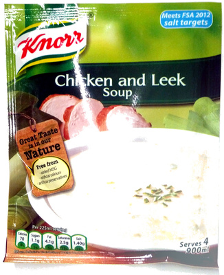 Soupe chicken & leek
