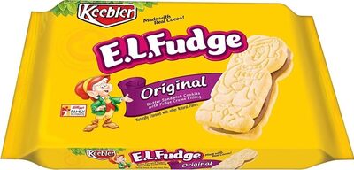 Keebler, e.l.fudge, elfwich butter sandwich cookies, original
