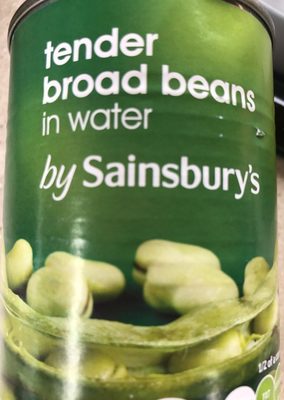 Tender Broad Beans in Water