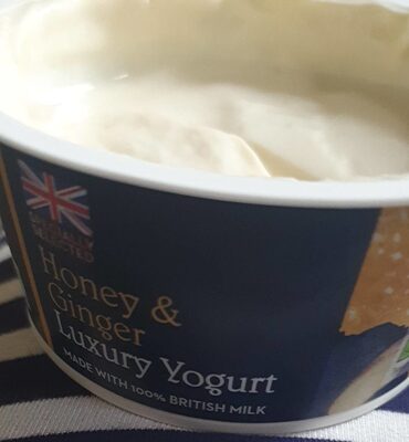 Honey and ginger yogurt